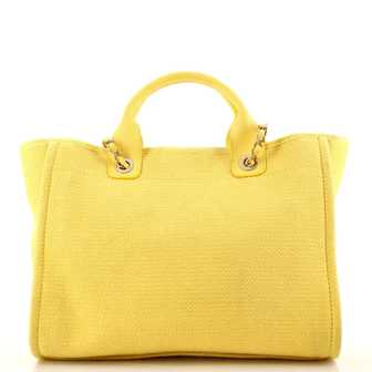 CHANEL Deauville NM Tote Mixed Fibers Small - FrasersFashion