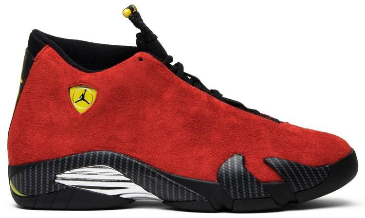 Air Jordan 14 Retro  Ferrari  654459-670 - FrasersFashion