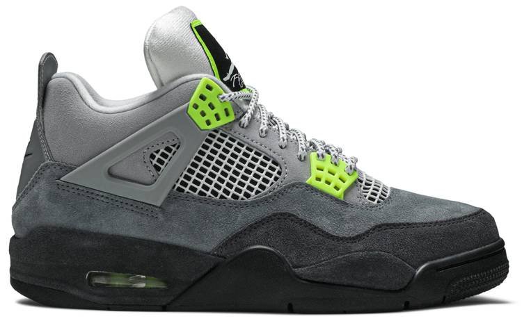 Air Jordan 4 Retro SE  Neon 95  CT5342-007 - FrasersFashion