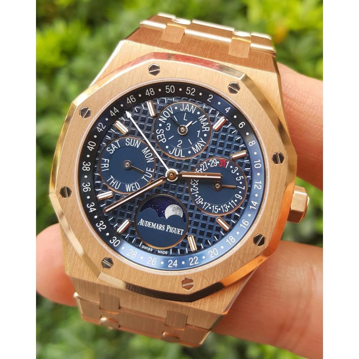 Audemars Piguet Royal Oak Perpetual Calendar Watch Ref. 26574OR.OO.1220OR.03 - FrasersFashion
