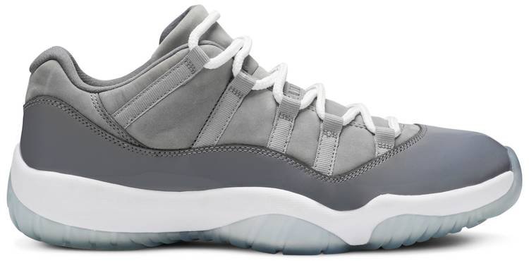 Air Jordan 11 Retro Low  Cool Grey  528895-003 - FrasersFashion
