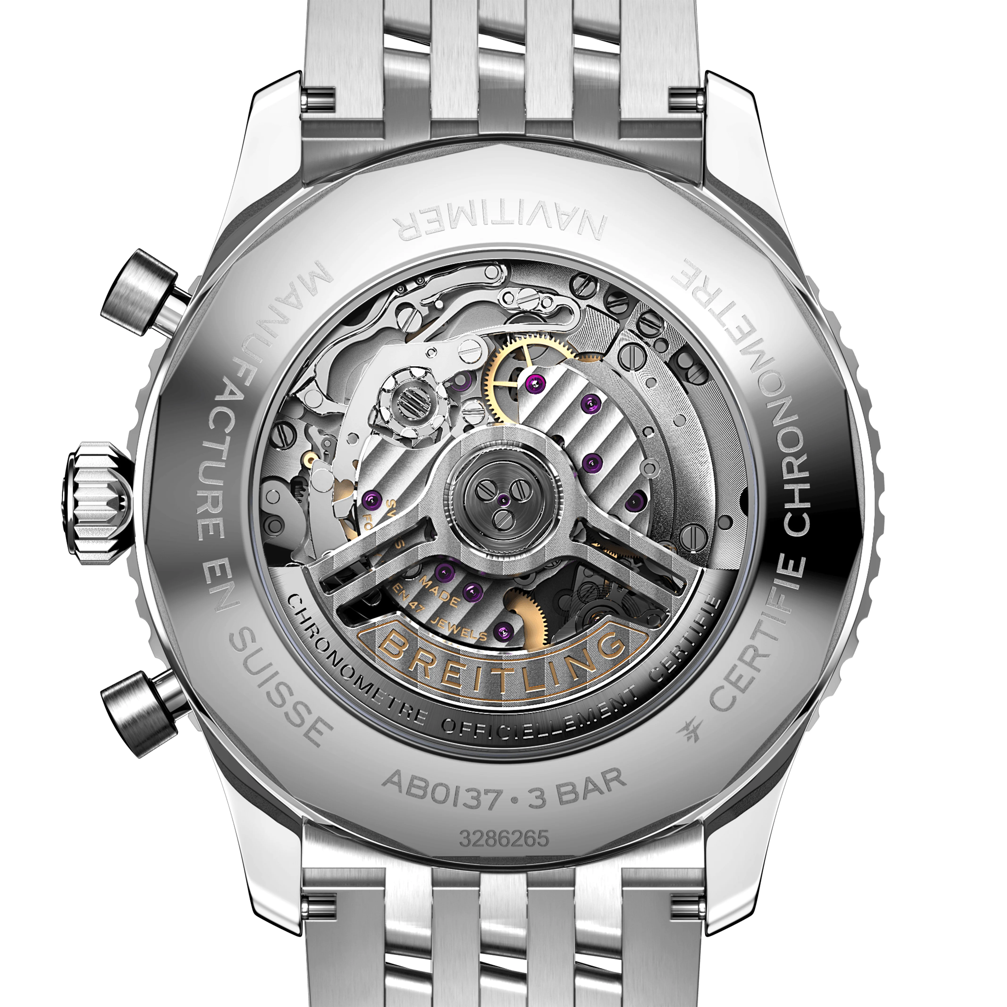 Navitimer B01 Chronograph 46 AB0137241L1A1 - FrasersFashion