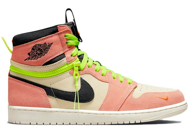 Jordan 1 High Switch Peach CW6576-800 - FrasersFashion