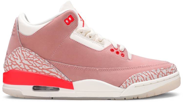 Wmns Air Jordan 3 Retro  Rust Pink  CK9246-600 - FrasersFashion