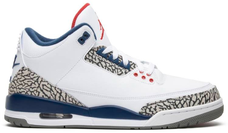 Air Jordan 3 Retro OG  True Blue  2016 854262-106 - FrasersFashion