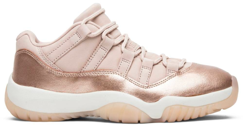 Wmns Air Jordan 11 Low  Rose Gold  AH7860-105 - FrasersFashion