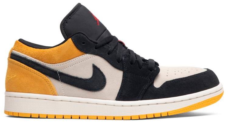 Air Jordan 1 Low  University Gold  553558-127 - FrasersFashion
