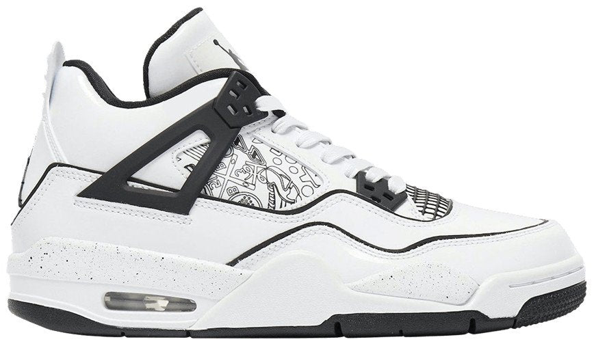 Air Jordan 4 Retro GS  DIY  DC4101-100 - FrasersFashion