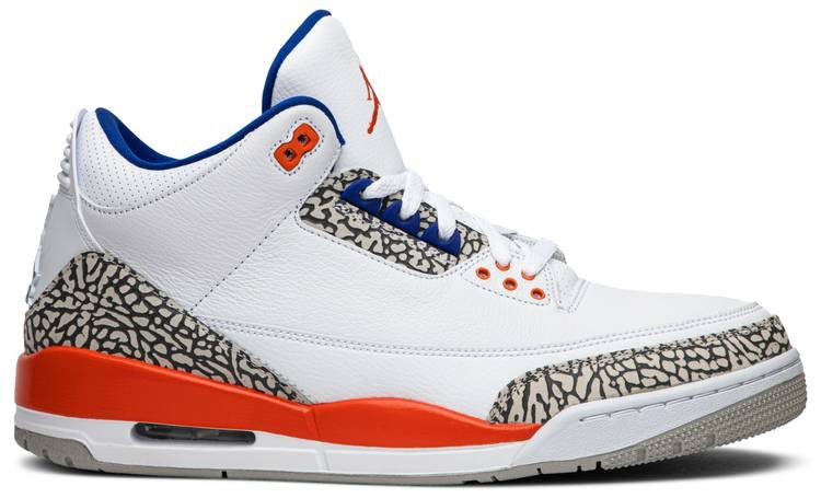Air Jordan 3 Retro  Knicks  136064-148 - FrasersFashion