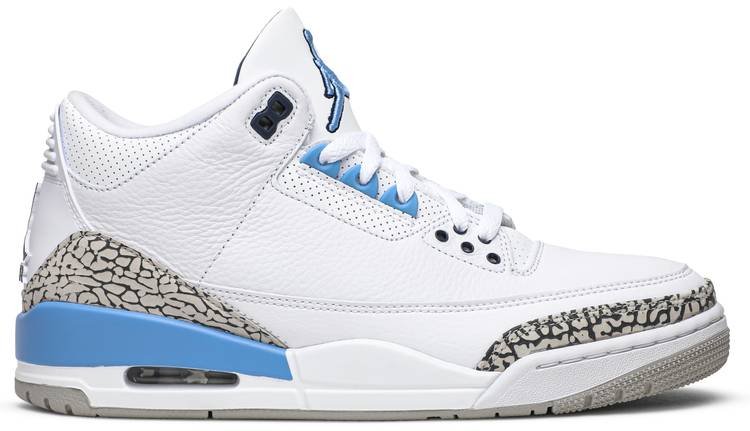 Air Jordan 3 Retro  UNC  CT8532-104 - FrasersFashion