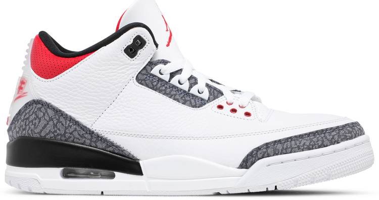 Air Jordan 3 SE-T  Fire Red  Japan Exclusive CZ6433-100 - FrasersFashion