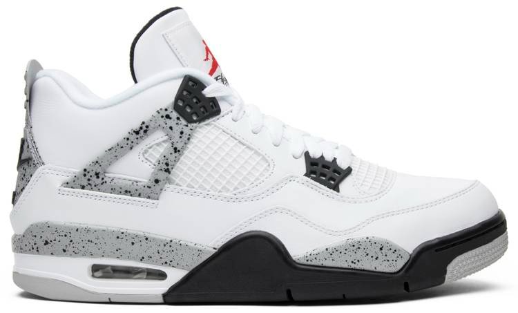 Air Jordan 4 Retro OG  White Cement  2016 840606-192 - FrasersFashion