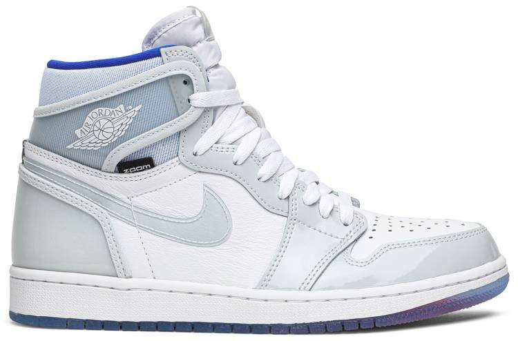 Air Jordan 1 High Zoom  Racer Blue  CK6637-104 - FrasersFashion