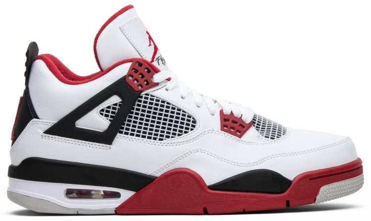 Air Jordan 4 Retro  Fire Red  2012 308497-110 - FrasersFashion