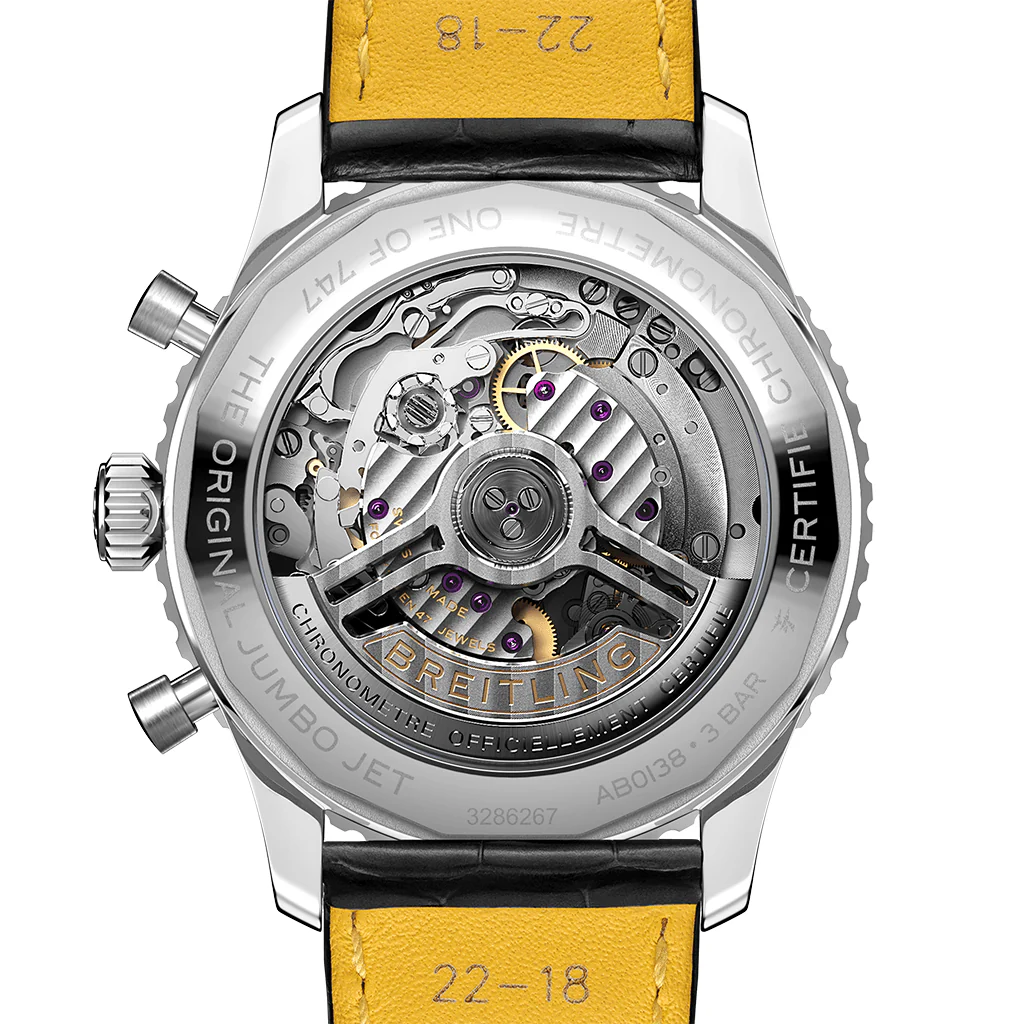 Navitimer B01 Chronograph 43 Boeing 747 AB01383B1G1P1 - FrasersFashion