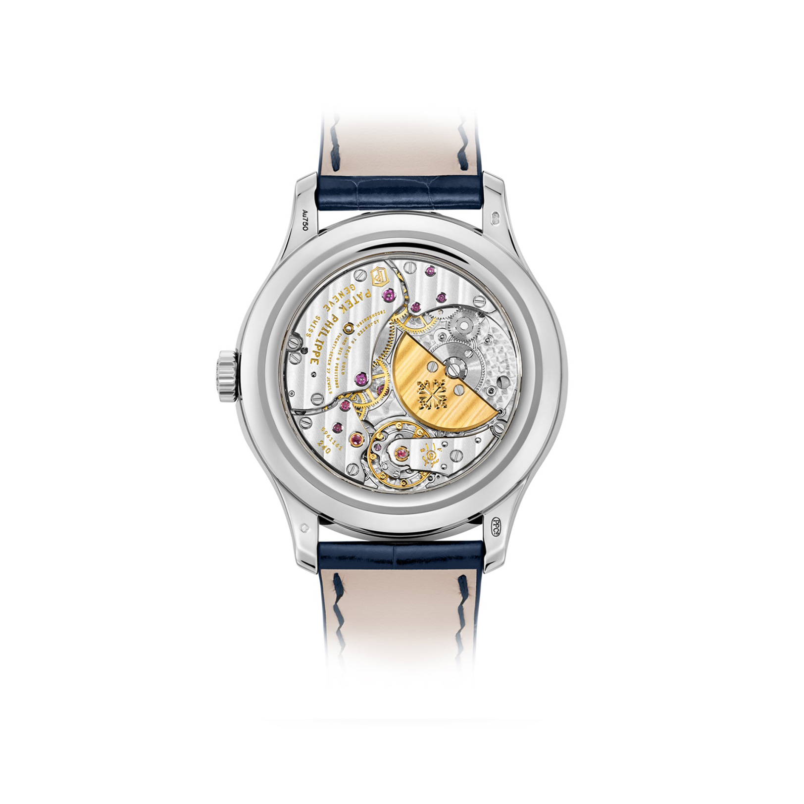 Patek Philippe Grand Complications Blue Dial Perpetual Calendar 5327G-001 - FrasersFashion