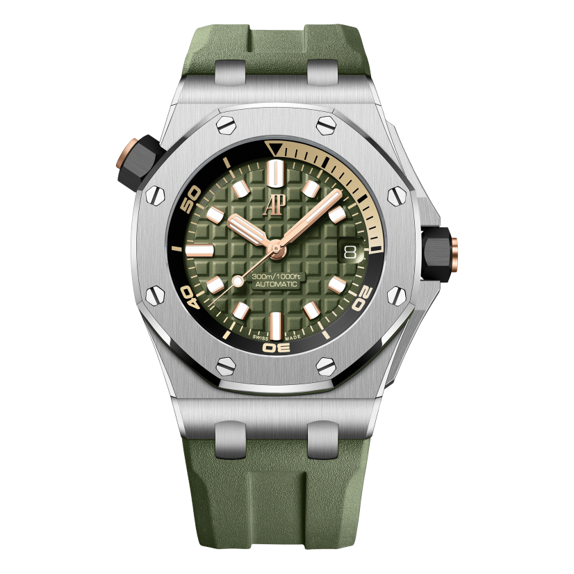 Audemars Piguet Royal Oak Offshore Diver's Watch Ref. 15720ST - FrasersFashion