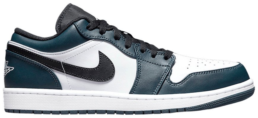 Air Jordan 1 Low  Dark Teal  553558-411 - FrasersFashion