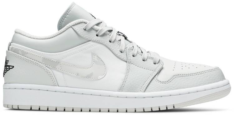 Air Jordan 1 Low  White Camo  DC9036-100 - FrasersFashion
