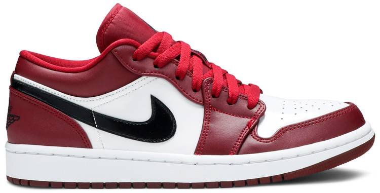 Air Jordan 1 Low  Noble Red  553558-604 - FrasersFashion
