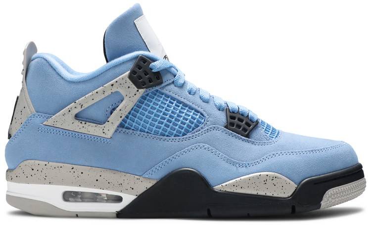 Air Jordan 4 Retro  University Blue  CT8527-400 - FrasersFashion