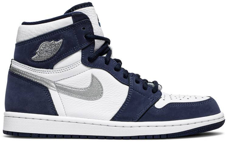 Air Jordan 1 Retro High co.JP  Midnight Navy  2020 DC1788-100 - FrasersFashion