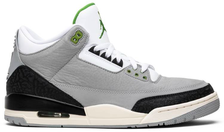 Air Jordan 3 Retro  Chlorophyll  136064-006 - FrasersFashion