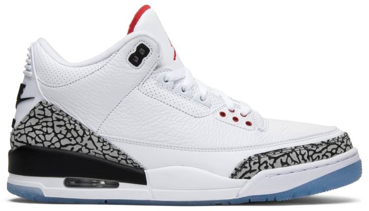 Air Jordan 3 Retro NRG  Free Throw Line  923096-101 - FrasersFashion