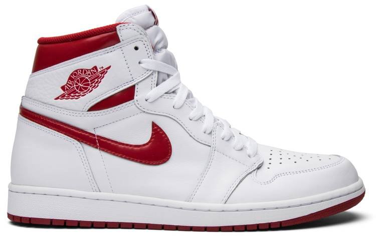 Air Jordan 1 Retro High OG  Metallic Red  555088-103 - FrasersFashion