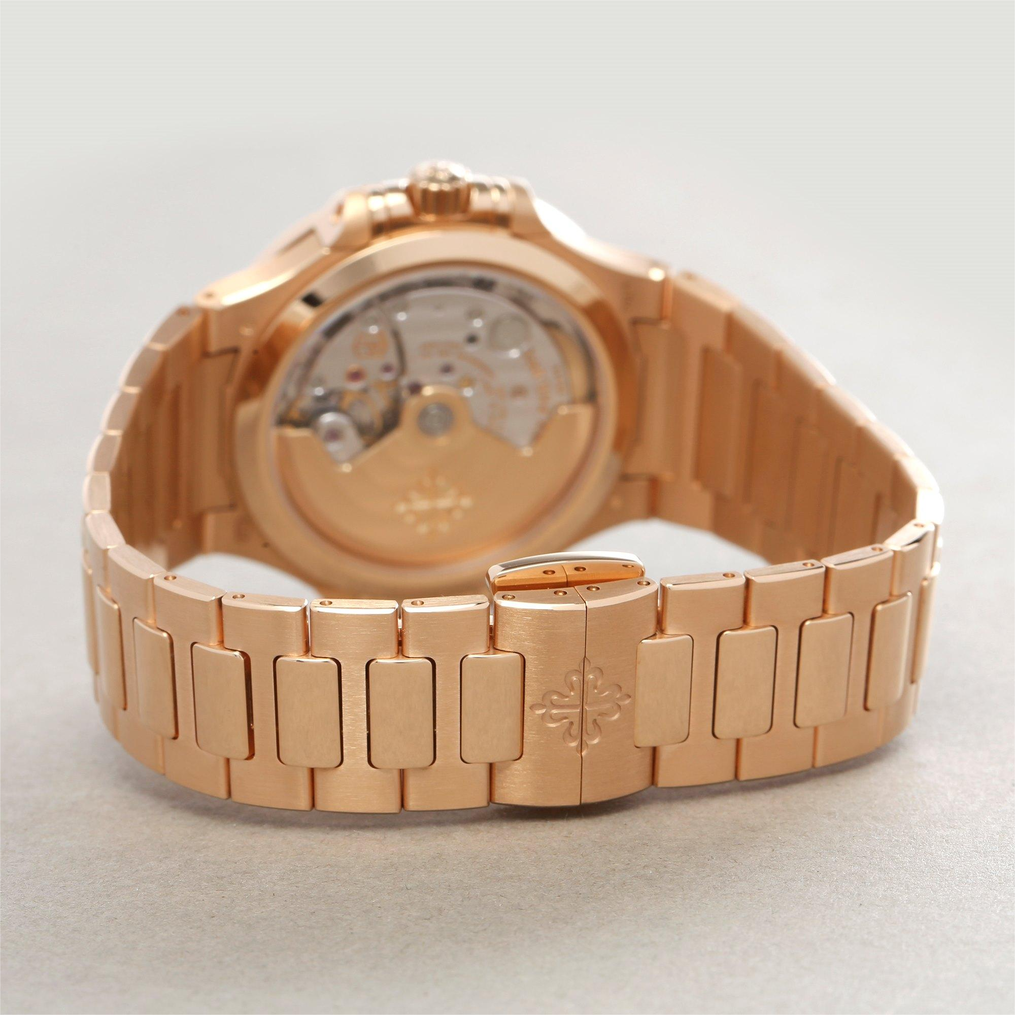 Patek Philippe Nautilus Rose Gold Diamond Bezel 7118/1200R-010 - FrasersFashion