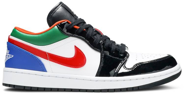 Air Jordan 1 Low  Multi-Color  CZ4776-101 - FrasersFashion
