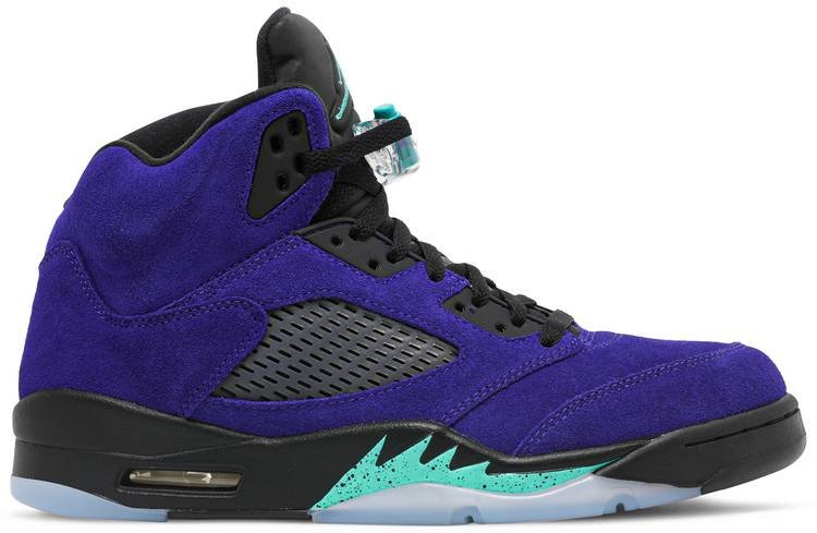 Air Jordan 5 Retro  Alternate Grape  136027-500 - FrasersFashion