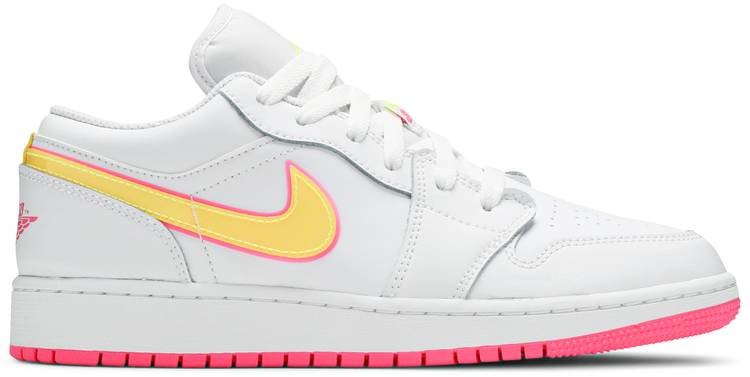 Air Jordan 1 Low GS  Edge Glow  CV4610-100 - FrasersFashion