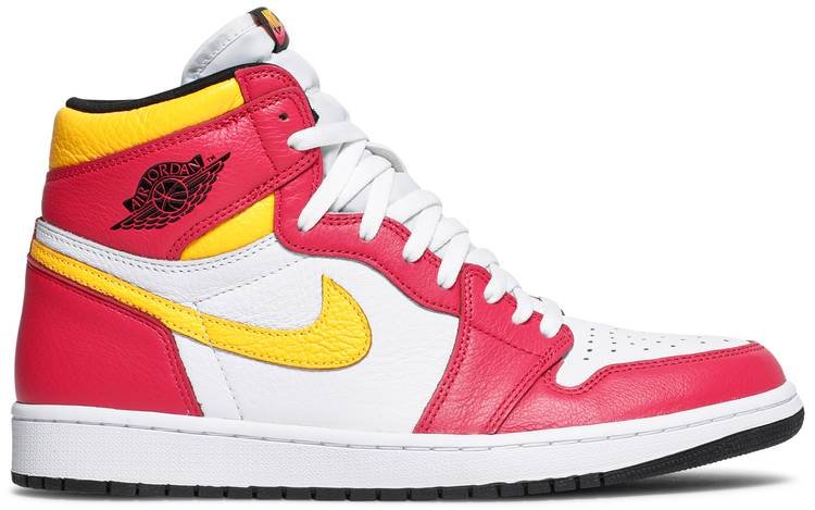 Air Jordan 1 Retro High OG  Light Fusion Red  555088-603 - FrasersFashion