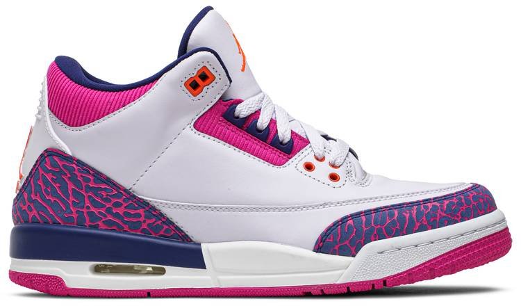 Air Jordan 3 Retro  Barely Grape  441140-500 - FrasersFashion