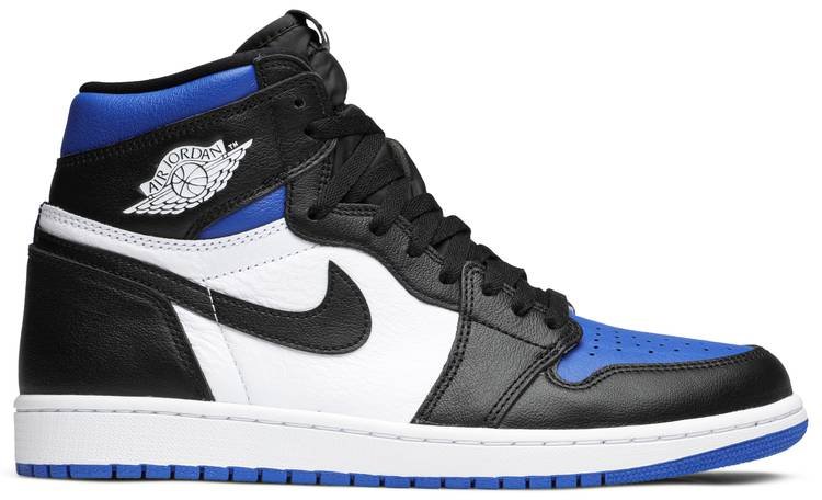 Air Jordan 1 Retro High OG  Royal Toe  555088-041 - FrasersFashion