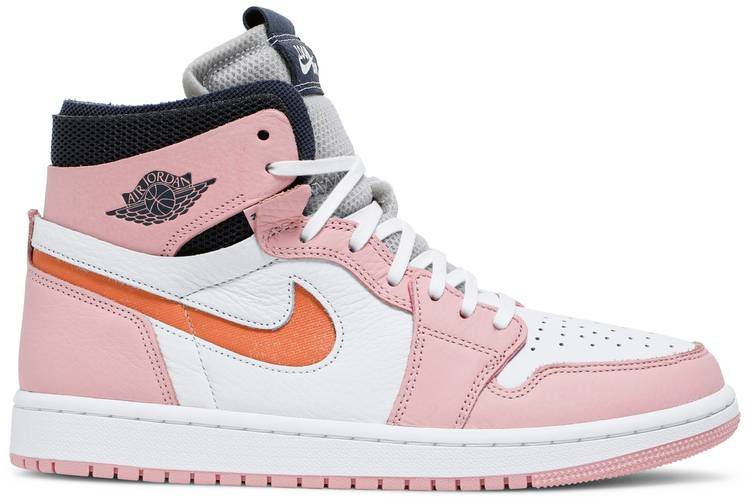 Wmns Air Jordan 1 High Zoom  Pink Glaze  CT0979-601 - FrasersFashion