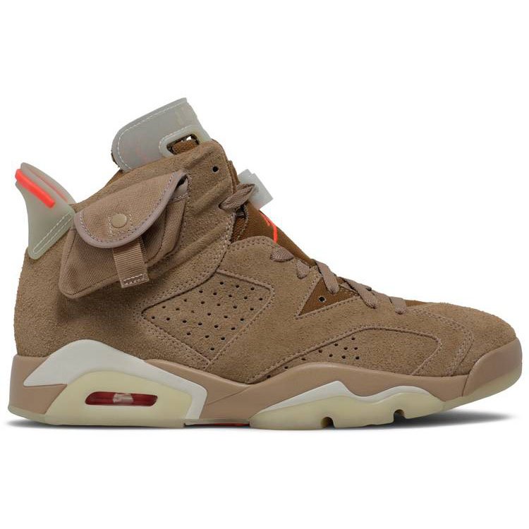 Jordan 6 Retro Travis Scott  British Khaki  DH0690-200 - FrasersFashion