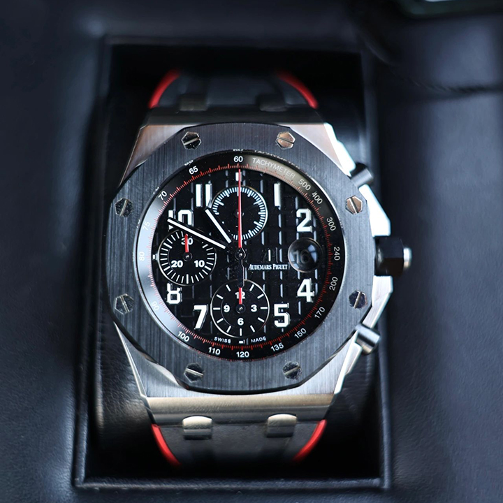 Audemars Piguet ROYAL OAK OFFSHORE SELFWINDING CHRONOGRAPH Ref. 26470SO.OO.A002CA.01 - FrasersFashion