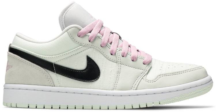 Wmns Air Jordan 1 Low SE  Barely Green  CZ0776-300 - FrasersFashion