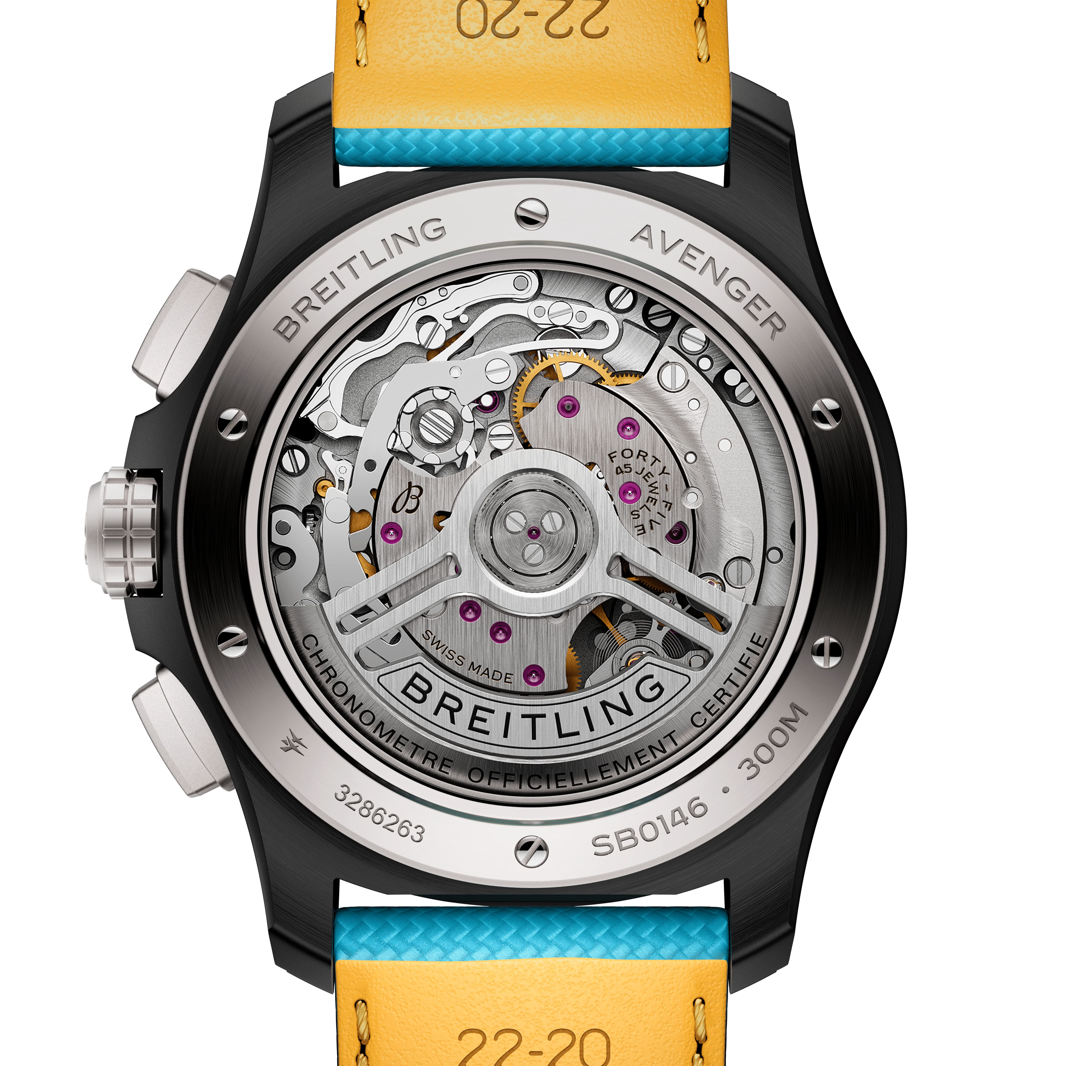 Avenger B01 Chronograph 42 Night Mission SB0146101L1X1 - FrasersFashion