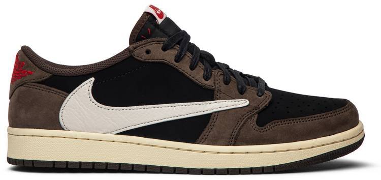 Travis Scott x Air Jordan 1 Low  Mocha  CQ4277-001 - FrasersFashion