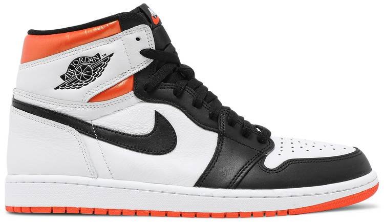 Air Jordan 1 Retro High OG  Electro Orange  555088-180 - FrasersFashion