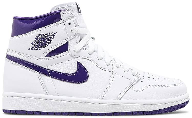 Air Jordan 1 High OG  Court Purple  CD0461-151 - FrasersFashion