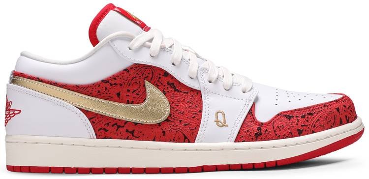 Air Jordan 1 Low SE  Spades  DJ5185-100 - FrasersFashion