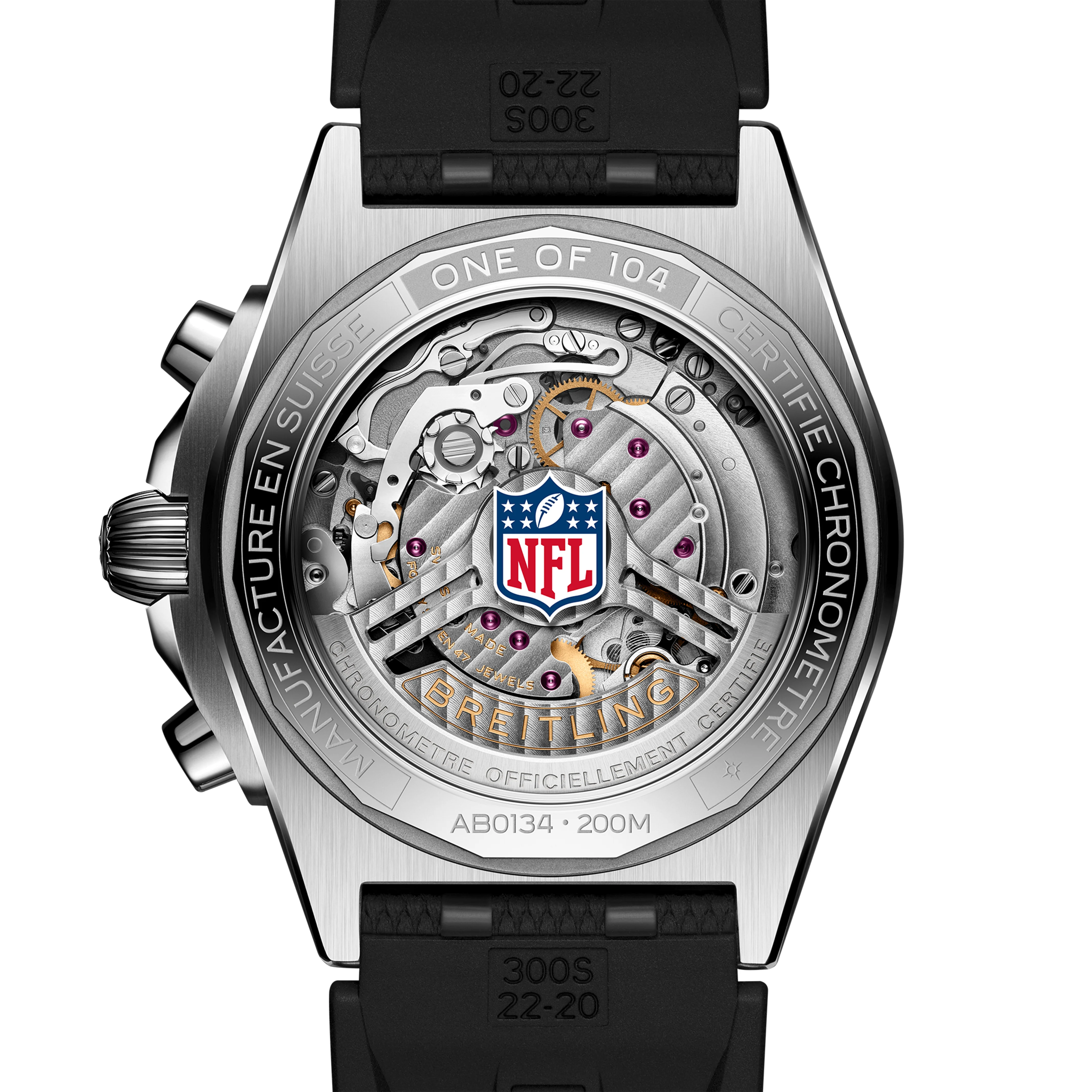 Chronomat B01 42 NFL Dallas Cowboys Edition AB01342B1C1S1 - FrasersFashion