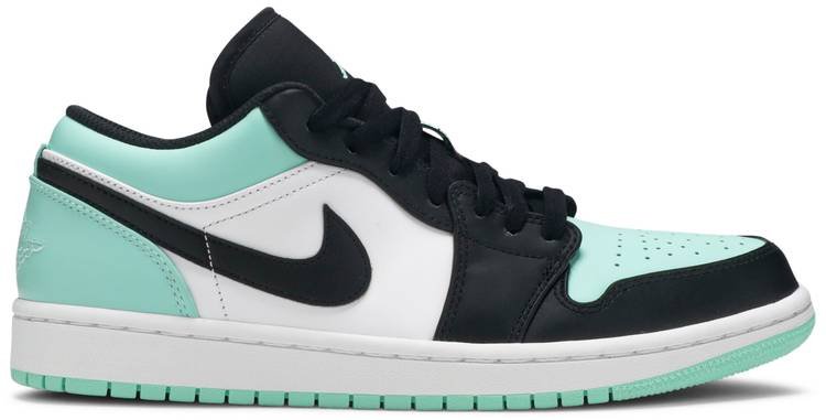 Air Jordan 1 Retro Low  Emerald  553558-117 - FrasersFashion