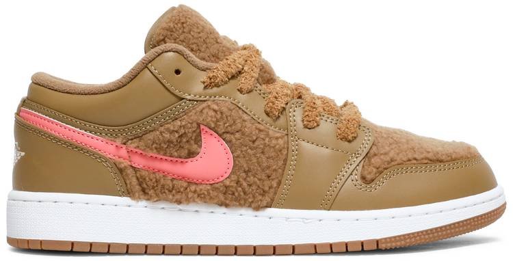 Air Jordan 1 Low Utility GS  Teddy Bear  DO2233-264 - FrasersFashion
