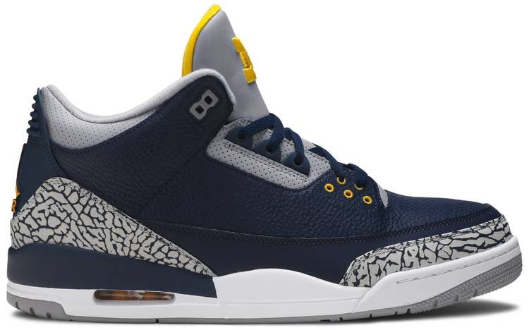 Air Jordan 3 Retro  Michigan  PE AJ3-820064 - FrasersFashion
