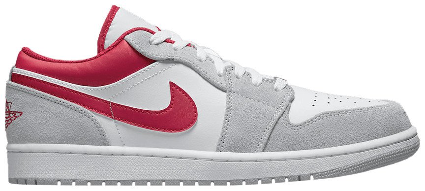 Air Jordan 1 Low SE  Light Smoke Grey Gym Red  DC6991-016 - FrasersFashion